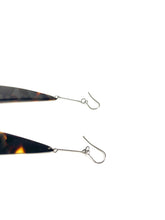 Vintage Tortoiseshell Long Hanging Earrings