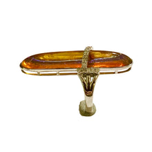 9ct White Gold Dragons Breath and Diamond Ring