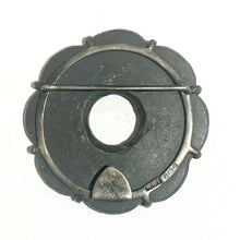 Sterling Silver Scottish Agate and Bloodstone Kilt Buckle
