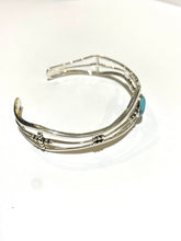 Sterling Silver Turquoise Cuff