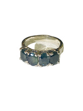 Sapphire Ring in Sterling Silver