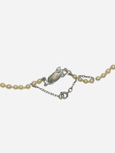 Cultured Pearl Necklace With Sterling Silver Claps