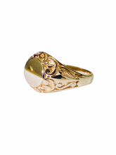 9ct Rose Gold Signet Ring – Timeless Heritage Personal Emblem