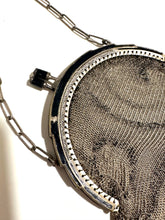 Sterling Silver Mesh Art Deco Evening Bag
