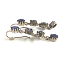 Sterling Silver Kyanite Drop Earrings