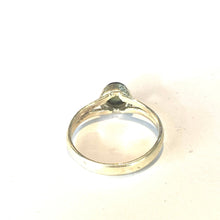 Sterling Silver Green Tourmaline Ring