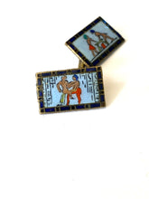 Egyptian Enamel Cufflinks