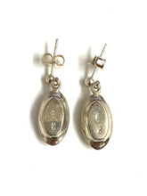 Sterling Silver Andamooka Opal Earrings