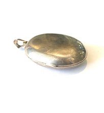 Sterling Silver Large Round Locket