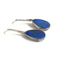 Sterling Silver Boulder Opal Earrings