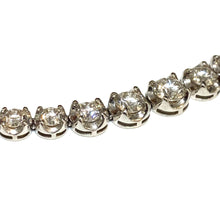 18ct White Gold Diamond Tennis Necklace