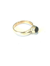 Sterling Silver Green Tourmaline Ring