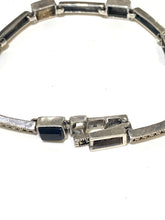 Sterling Silver Black Onyx Bracelet