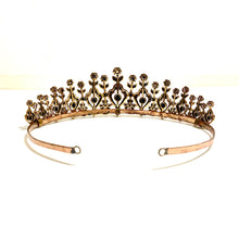European Brass, Copper and Cubic Zirconia Tiara