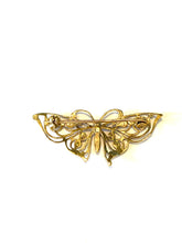 9ct Gold 0.48ct Diamond Butterfly Brooch