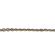 Sterling Silver Marcasite Swirl Link Bracelet