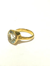 9ct Yellow 6.18ct Aquamarine Ring