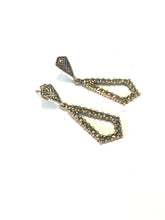 Pointed Marcasite Earrings