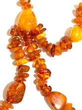 Baltic Amber Triple-Strand Graduated Necklace