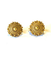 Sterling Silver Gold Plate Filigree Set