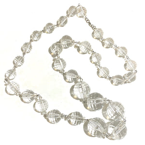 Lucite Beaded Necklace