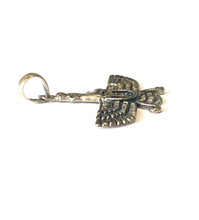 Sterling Silver Aztec Inspired Pendant