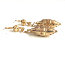 9ct Yellow Gold Etruscan Earrings