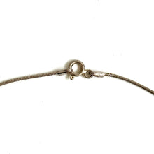 Sterling Silver Marcasite Pendant and Snake Chain