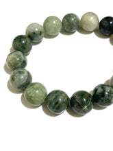 12mm Jade Elasticated Bracelet