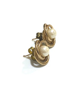 9ct Yellow Gold Cultured Pearl Earrings