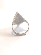 Sterling Silver and Marcasite Diamond Shaped Ring