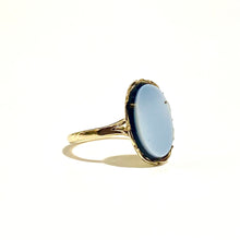 9ct Yellow Gold Agate Ring