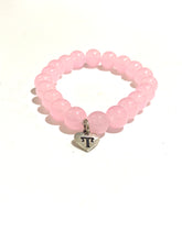 Rose Quartz Beaded Bracelet