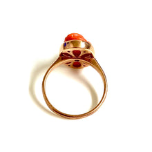 9ct Rose Gold Momo Coral Cameo
