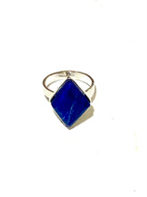 Sterling Silver Lapis Lazuli Ring