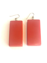 Bakelite Domino Earrings