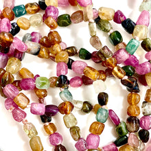 Natural Tourmaline Opera Length Necklace