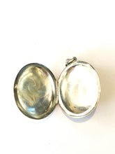 Sterling Silver Large Round Locket