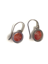 Sterling Silver Sunstone Earrings