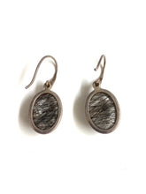 Sterling Silver Rutilated Quartz Earrings