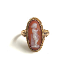 Italian Cameo Cherub Ring