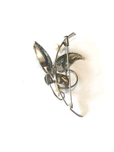 Sterling Silver and Pearl Floral Brooch
