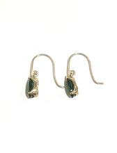 Sterling Silver Chrome Diopside Earrings