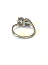 9ct White Gold Zircon Ring