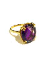 9ct Yellow Gold Brazilian Ametrine Ring
