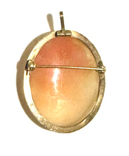 9ct Gold Cameo Pendant or Brooch
