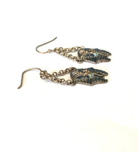 Sterling Silver Egyptian Pharaoh Earrings