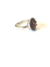 Sterling Silver Garnet Ring