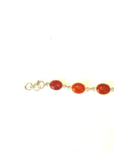 Sterling Silver Carnelian Bracelet