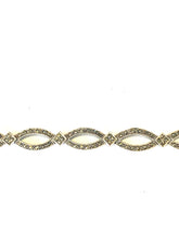 Sterling Silver Marcasite Oval Bracelet